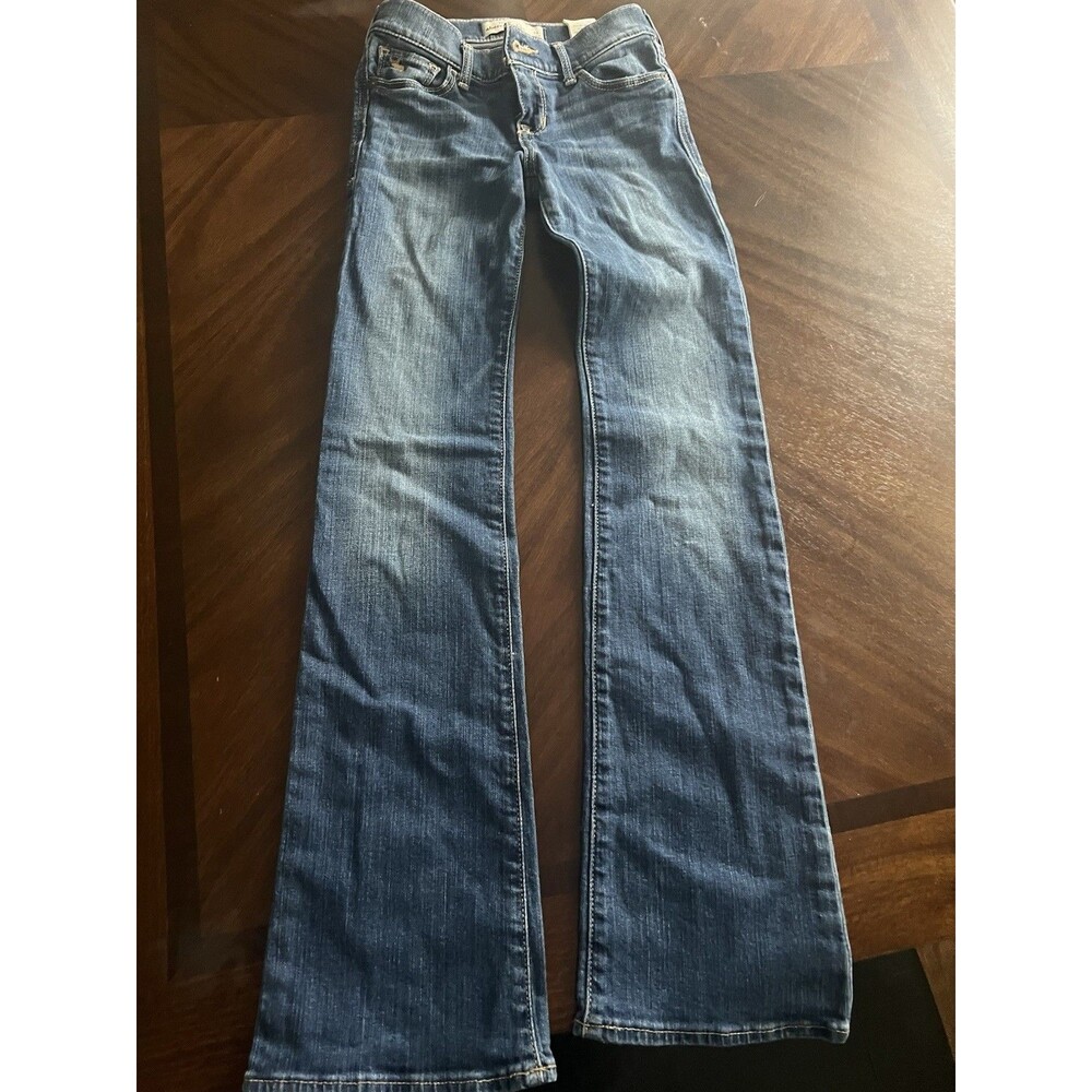Abercrombie Kids Jeans Girls Size 10 Dark Wash Boot